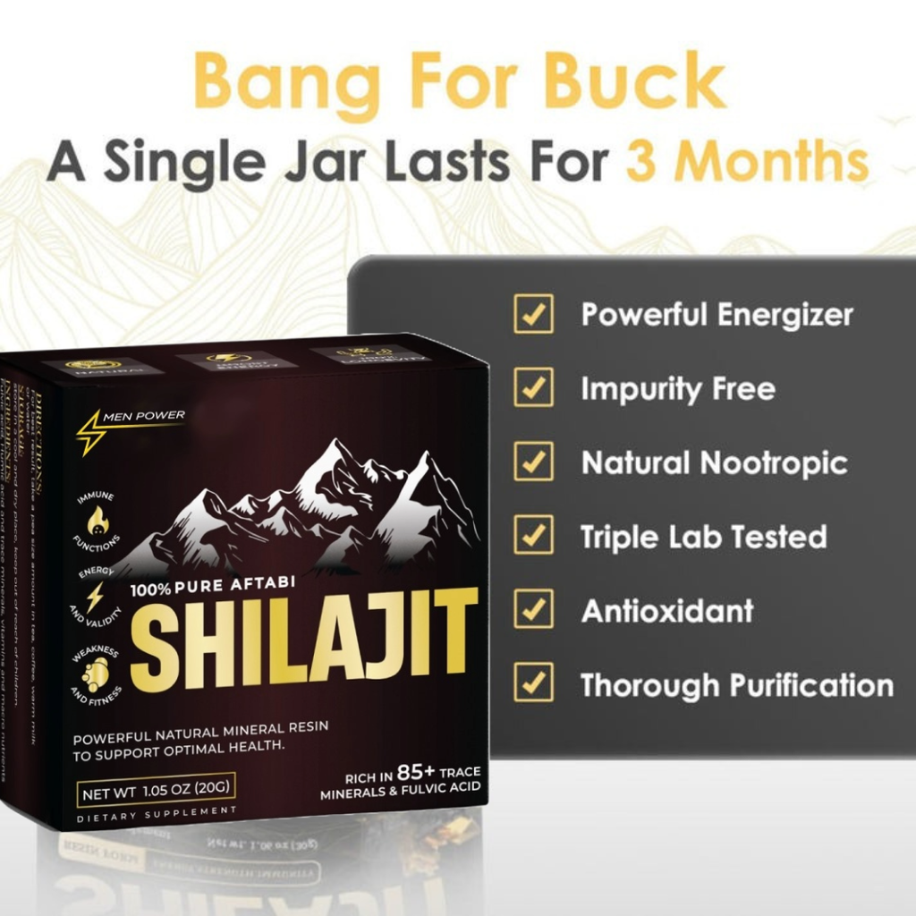 Men power™ 100% Pure Aftaabi Shilajit