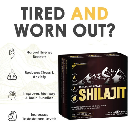 Men power™ 100% Pure Aftaabi Shilajit